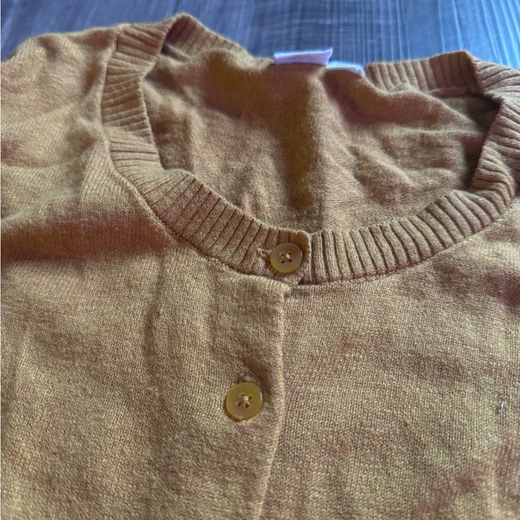 Mustard Yellow Cardigan - Picture 2 of 3